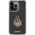 Purdue University Signature Logo iPhone 16 Pro Clear Case